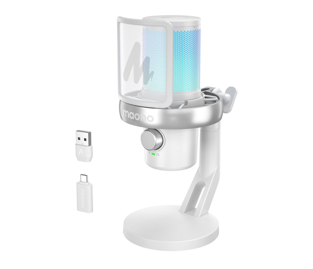 MAONO Mikrofon Maono DM40 Pro (biały) - 1417741 - zdjęcie